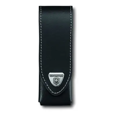 Victorinox Black Leather Lockblade Pouch (2-3 Layer)