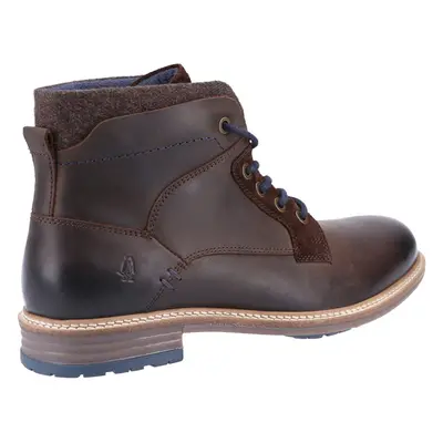 (Brown, (Adults')) Hush Puppies Joel Leather Men's Brown Boots