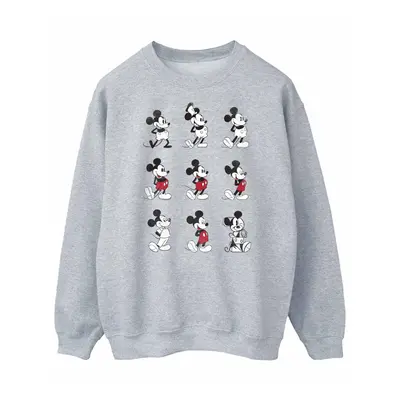 (3XL, Sports Grey) Disney Mens Mickey Mouse Evolution Sweatshirt