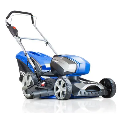 Hyundai 18"/45cm Cordless 80v Lithium-Ion Battery Self Propelled Lawnmower with Battery and Char