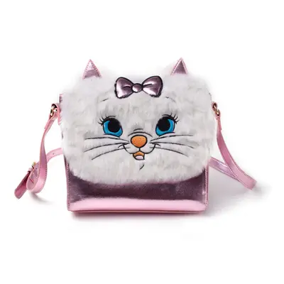 DISNEY The Aristocats Marie Shaped Shoulder Bag with Shoulder Strap, Female, Pink/White (LB20180