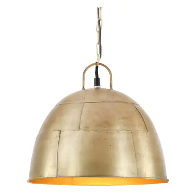 (brass, cm) vidaXL Industrial Vintage Hanging Lamp W Round E27 41cm/31cm Multi Colours