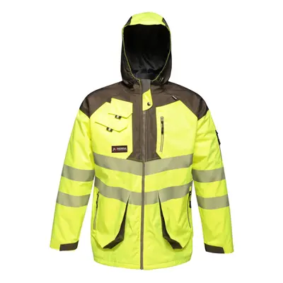 (Yellow, XL) Regatta Professional Tactical Hi-Vis Jacket