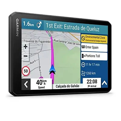 Garmin DriveCam Sat Nav with Built-in Dash Cam and Map Updates for Europe