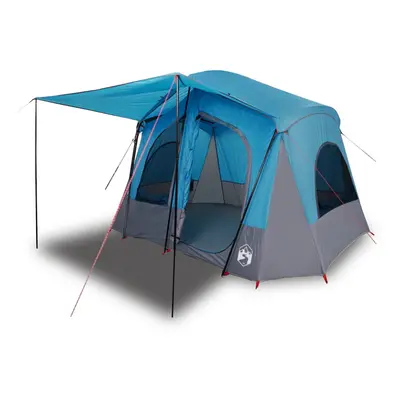 (Blue) vidaXL Camping Tent Cabin 5-Person Lightweight Tent Patio Dome Tent Waterproof