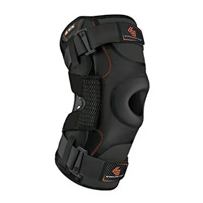 Shock Doctor Men's Ultra Knee Support with Bilateral Hinges-Black, Small