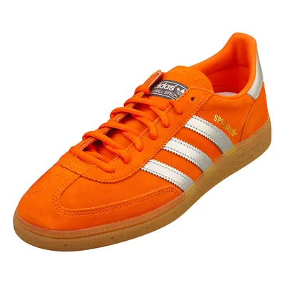 (7) adidas Handball Spezial Mens Fashion Trainers in Orange Silver