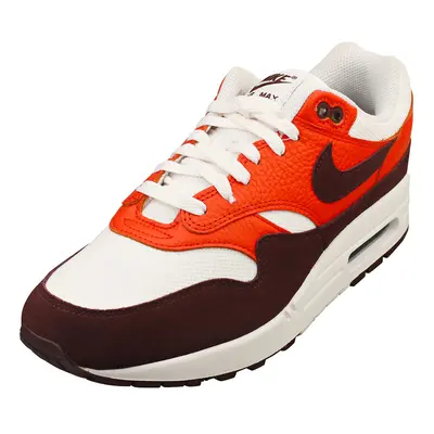 (9.5) Nike Air Max Mens Fashion Trainers in White Burgundy