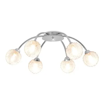 vidaXL Ceiling Lamp with LED Bulbs Hanging Light Ceiling Chandelier G9 W