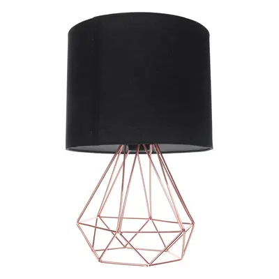 (Type D) Hollowed Out Modern Living-room Bedroom Bedside Table Lamp Desk Lamp With Shade