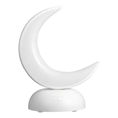 (White) Moon Fragrance Night Light Dimmable Bedside Nursing Light Sleeping Lamp Home Aromatherap