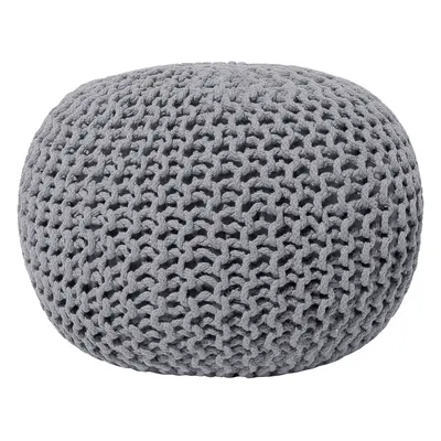 Ottoman CONRAD Grey Cotton