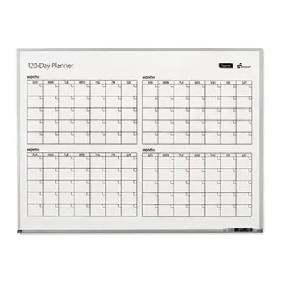 711001 4-Month Dry Erase Calendar Board - x in.