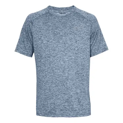 (Blue, L) Under Armour Tech 2.0 Mens Short Sleeve Training Fitness T-Shirt Navy Heather