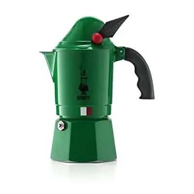 Bialetti - Moka Express Alpina: Iconic Stovetop Espresso Maker, Moka Pot Cups (4.3 Oz - Ml), Alu