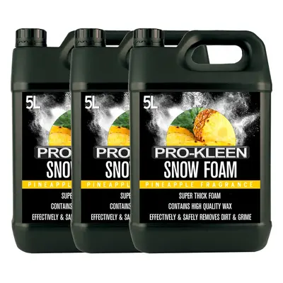 (15L, Pineapple) Pro-Kleen Fragranced Super-Thick Snow Foam