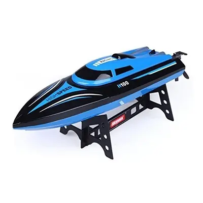 (Blue) deAO Toys Radio Controlled 2.4GHz Toy Racing Boat