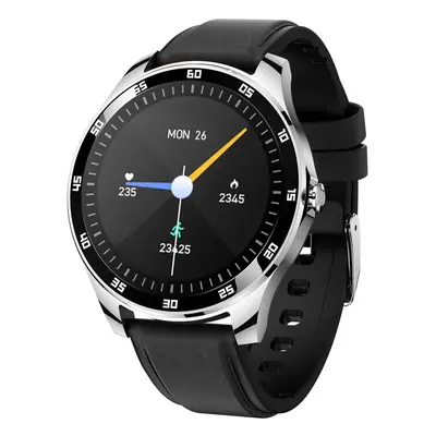 (Silver Black) 1.28-Inch TFT Screen Smart Watch Sports Watch