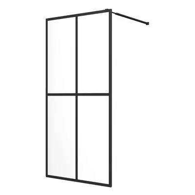 (transparent, x cm) vidaXL Walk-in Shower Wall with ESG Glass Bathroom Screen Shower Partition