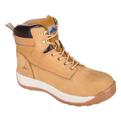 (Honey, UK 10) Portwest Steelite Constructo Nubuck Safety Boot