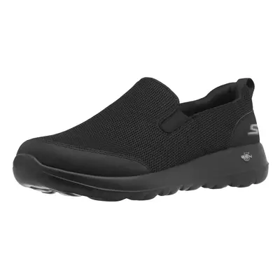 Skechers mens go Max clinched - Athletic Mesh Double gore Slip on Walking Shoe, Black, US