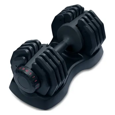 Strongology Home Fitness Single Adjustable Smart Dumbbell from 5kg to 40kg Training Weights in B