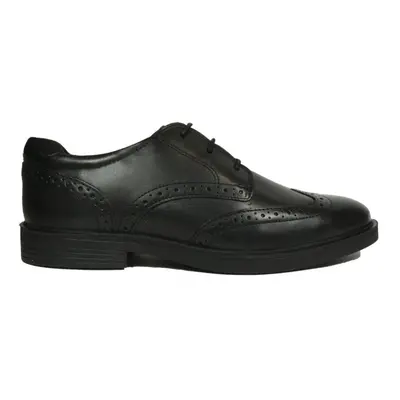 (6 (Adults')) J Zheeno | Black | Boy's School Shoes