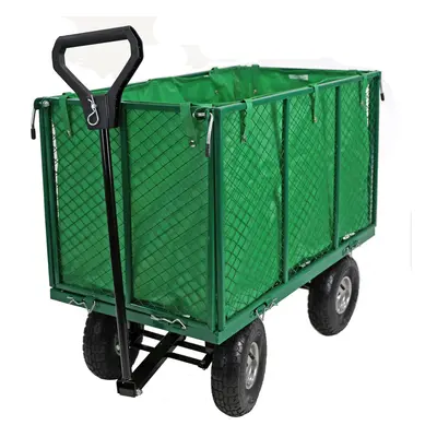 Garden Cart Heavy Duty Trolley Festival Hand Truck Wagon 210L