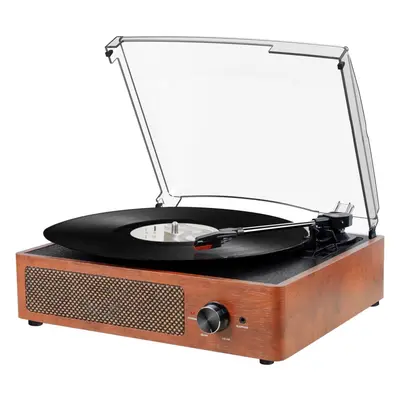 (Orange) DIGITNOW Vinyl Turntable Bluetooth Record Player 3-Speed