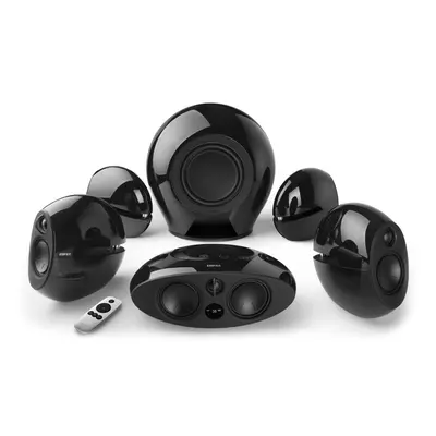 Edifier E255 5.1 Home Theatre Speaker System - Gloss Black