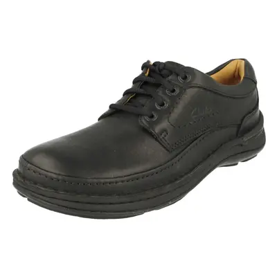 (UK 6, Black) Mens Clarks Active Air Lace Up Shoes Nature Three - G Fit