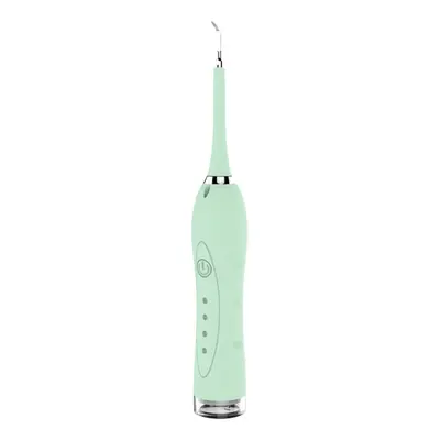 (Green) Electric Tooth Cleaner Sound Wave Remove Dental Stones Whitening