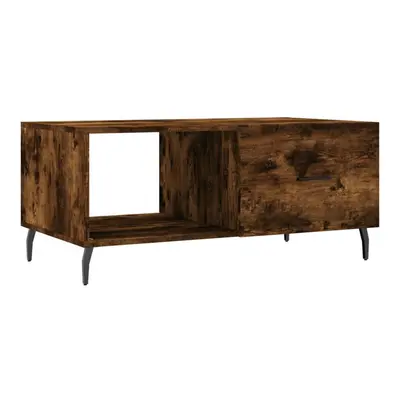 (smoked oak) vidaXL Coffee Table Tea Side Table Sofa Couch Table Sonoma Oak Engineered Wood