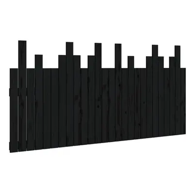 (black, x x cm) vidaXL Solid Wood Pine Wall Headboard Bedroom Bed Header Multi Colours/Sizes