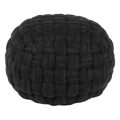 Pouffe HOPA Black Velvet