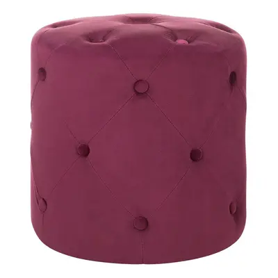 Pouffe COROLLA Red Velvet