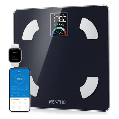 Scale for Body Weight and BMI, Large VA Screen Body Fat Scale, Accurate Weighing Scale Digital B