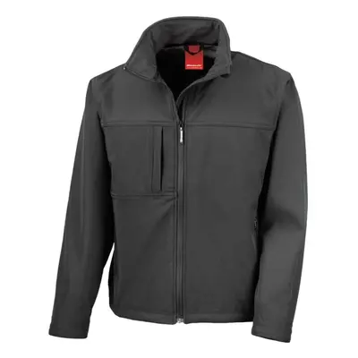 (M, Black) Result Mens Classic Soft Shell Jacket