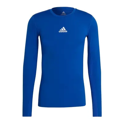 adidas Compression Long Sleeve Tee Men's T-Shirt Blue GU7335