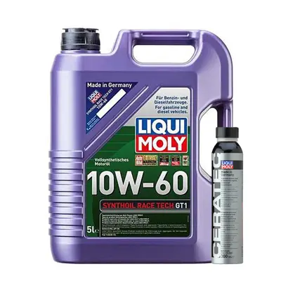 LIQUI MOLY SYNTHOIL RACE TECH GT1 10W-60 5L + CERA TEC - 300ml