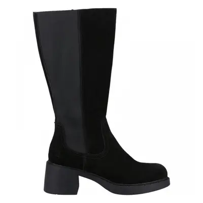 (3 (Adults')) Arabella | Black | Women's Retro Style Long Boots