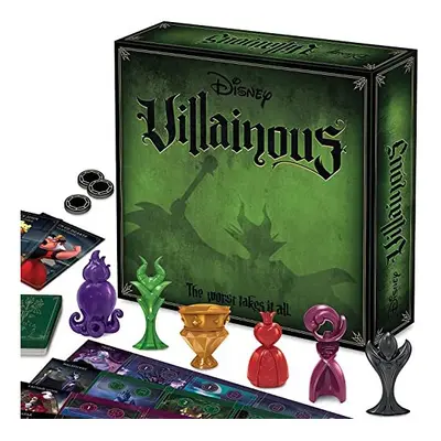 Ravensburger Disney Villainous Worst Takes It All - Expandable Strategy Family Board Games for A