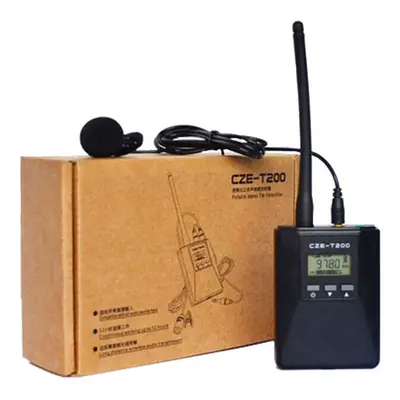 0.2w Protable Stereo PLL Wireless Broadcast FM Transmitter Kits 76-108MHz Adjustable