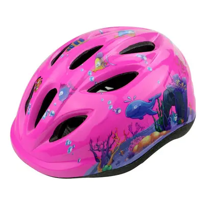 (Pink) Adjustable Kids Bicycle Skating Helmet Safety Cap Outdoor Sports For Riders Years Old Chi