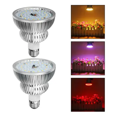 (E27) 200W E27/E26 LED Plant Grow Light Hydroponic Full Spectrum Bulb Indoor Lamp