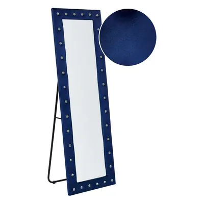 Standing Mirror ANSOUIS Velvet Navy Blue