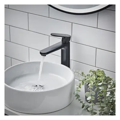 hansgrohe Vernis Blend High Rise Basin Mixer Tap Matt Black