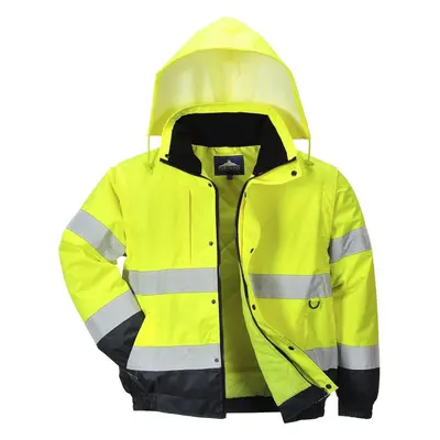 (Yellow, M) Portwest HI-Vis 2-in-1 Jacket