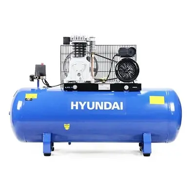 Hyundai Litre Air Compressor, 14CFM/145psi, Twin Cylinder, Belt Drive 3hp | HY3150S