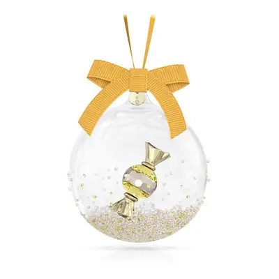 Holiday Cheers Dulcis Yellow Ball Ornament